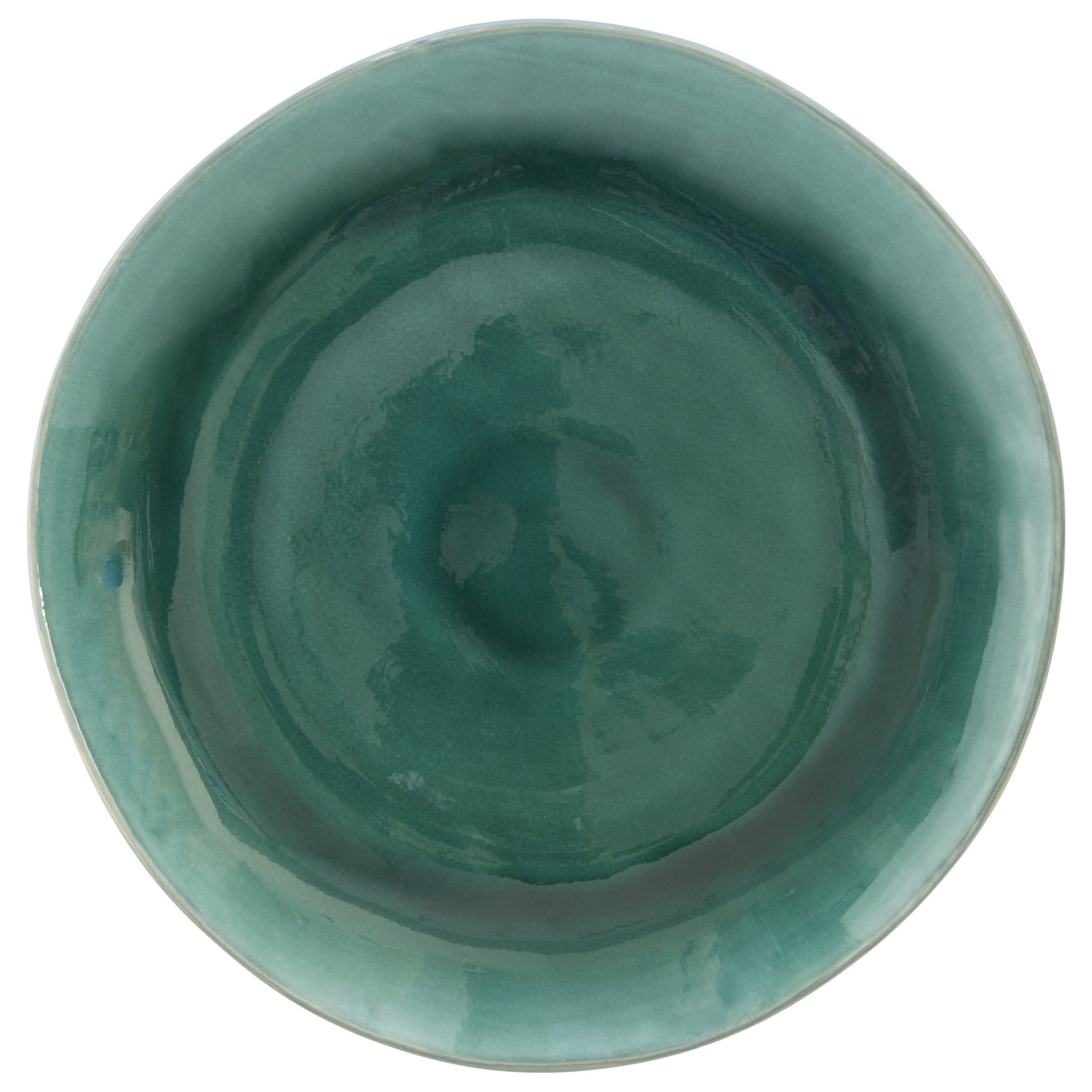 Green Sixteen Piece Ceramic Service For Four Dinnerware Set-3