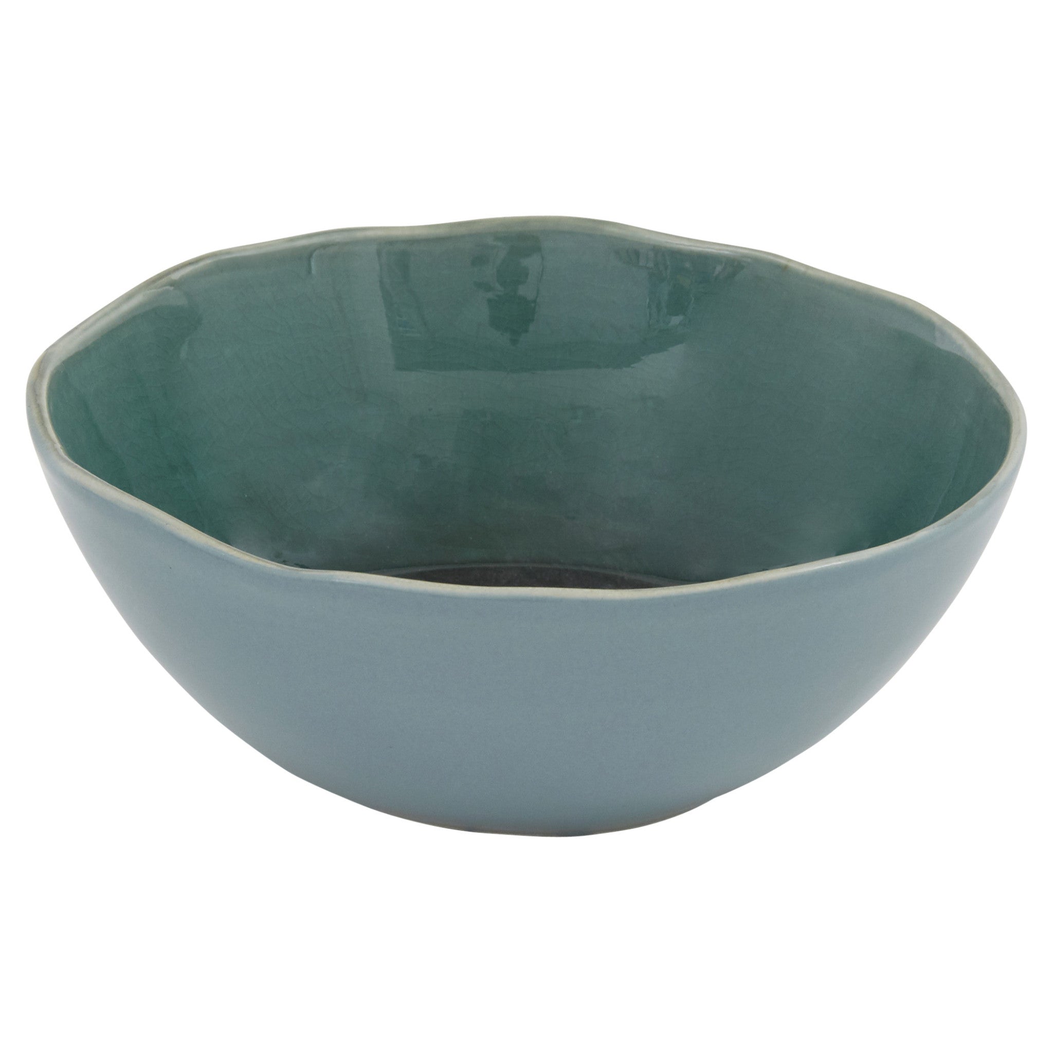 Green Sixteen Piece Ceramic Service For Four Dinnerware Set-4