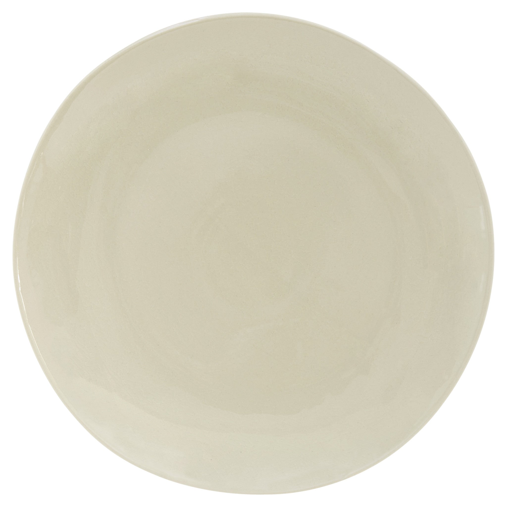 White and Natural Sixteen Piece Round Ceramic Service For Four Dinnerware Set-2