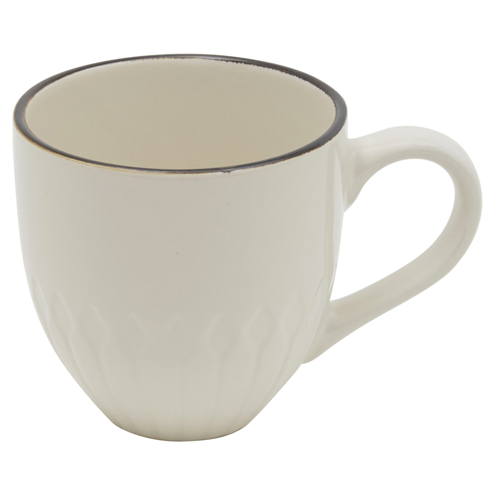 Ivory Sixteen Piece Ceramic Service For Four Dinnerware Set-5
