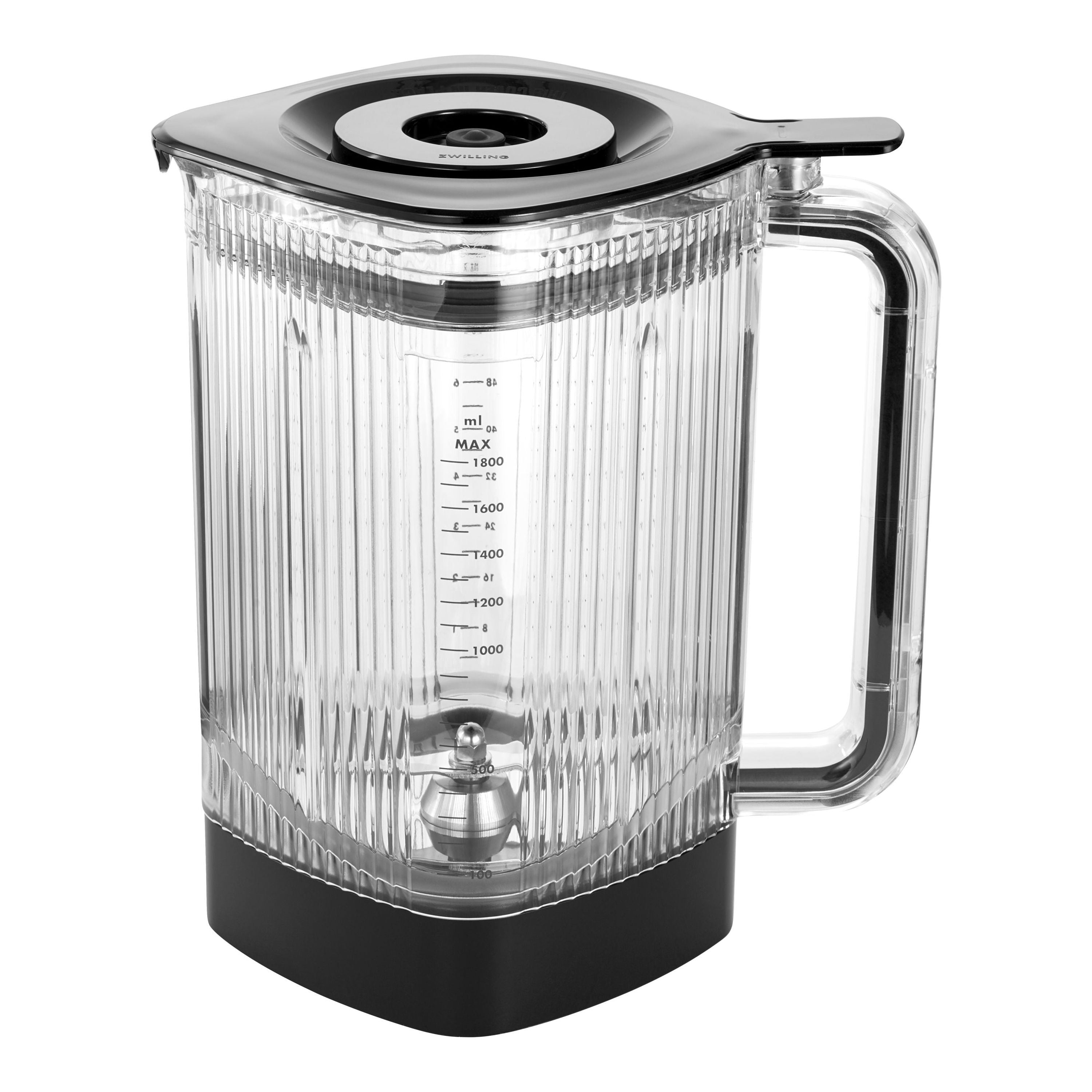ZWILLING Enfinigy Tritan Jar, 1.8 L, Black-n/a-DECOROLALA