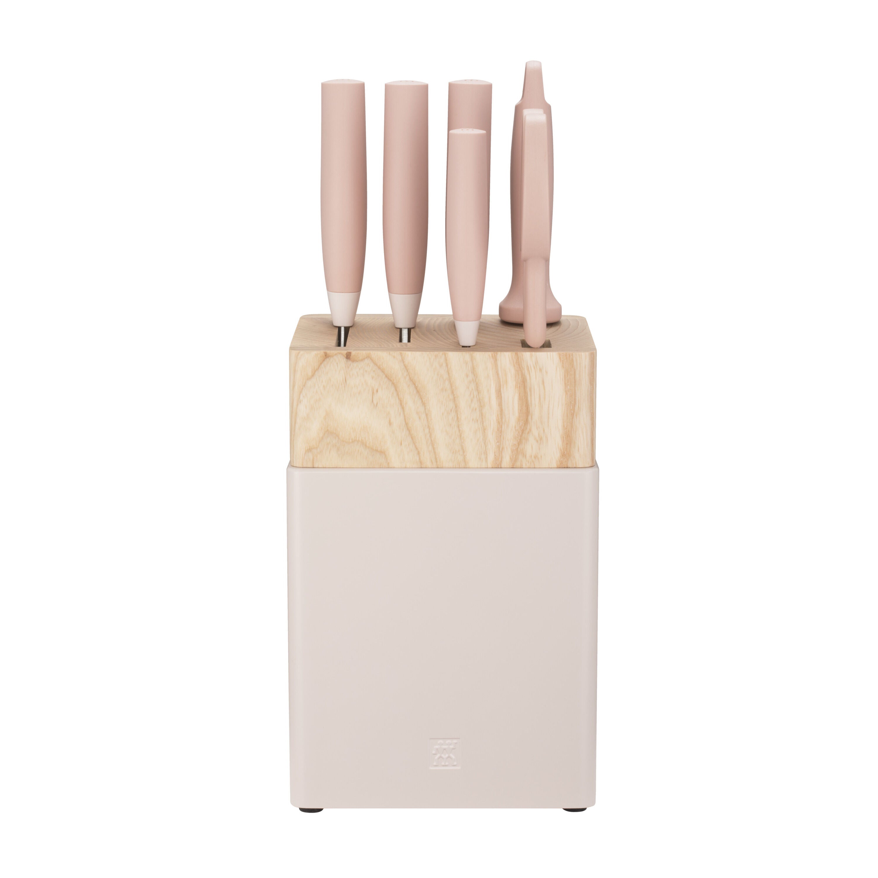 ZWILLING Now S 7 Piece Knife Block Set, Pink-DECOROLALA