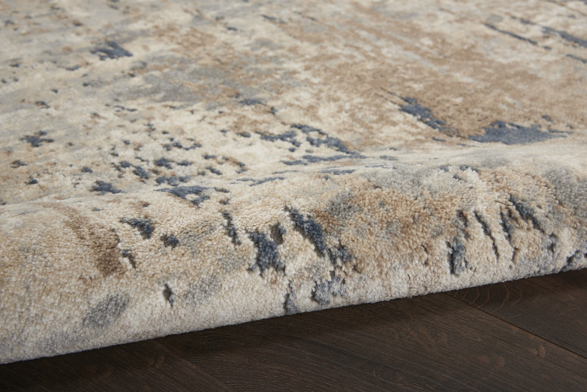 20' Beige And Gray Abstract Runner Rug-8