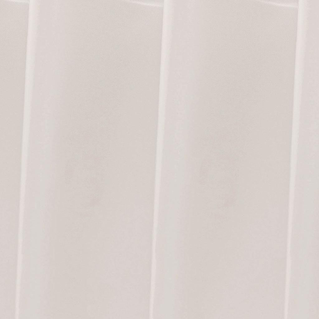 72" White Vinyl Shower Curtain Liner-5