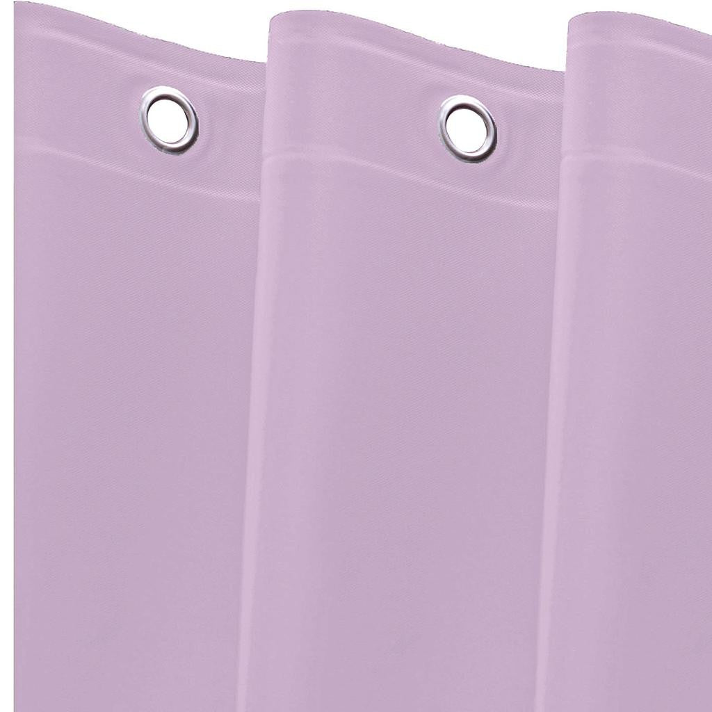 72" Lilac Vinyl Shower Curtain Liner-3