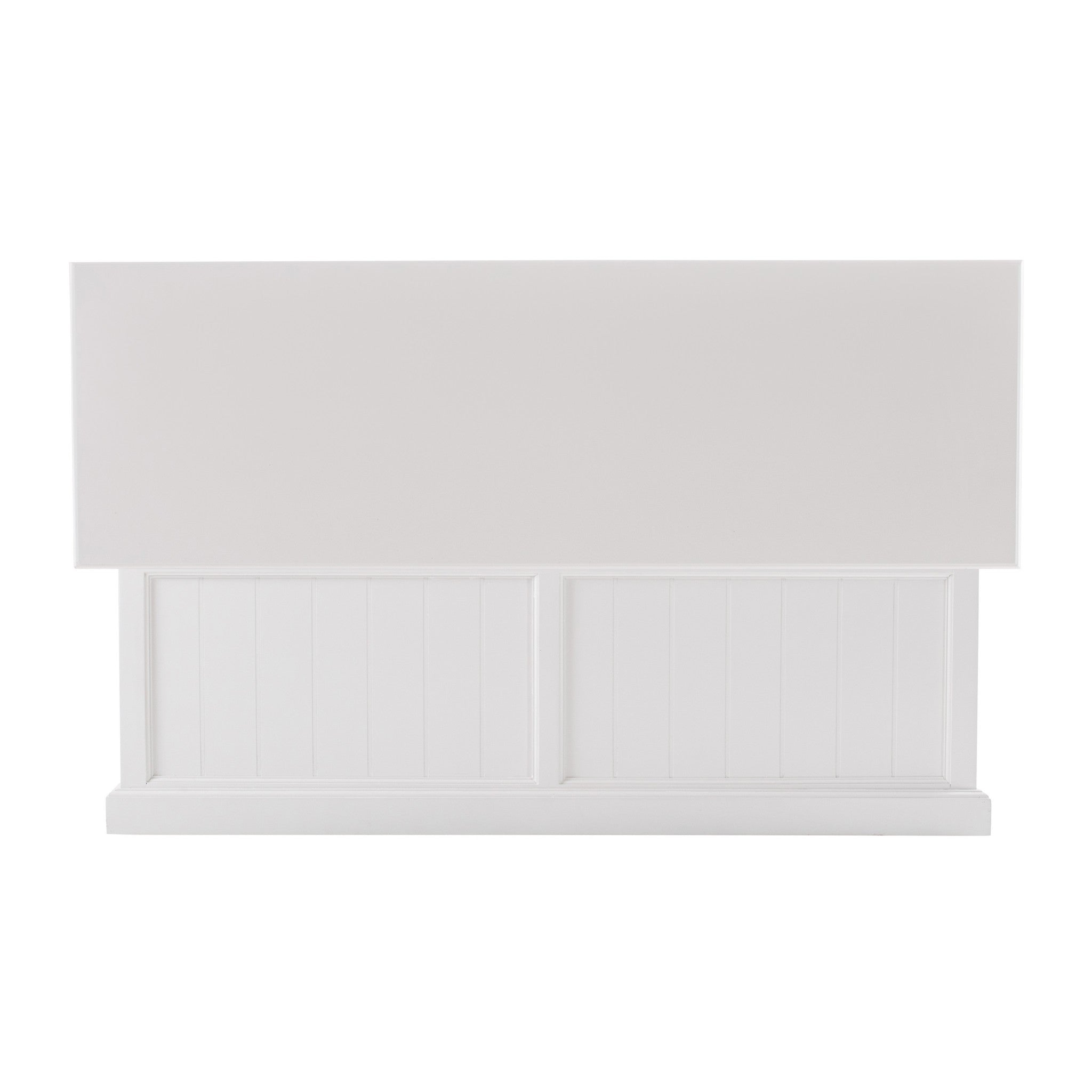 55" White Solid Wood Chest-Dressers-DECOROLALA