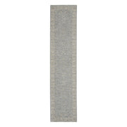 10' Blue Floral Runner Rug-0
