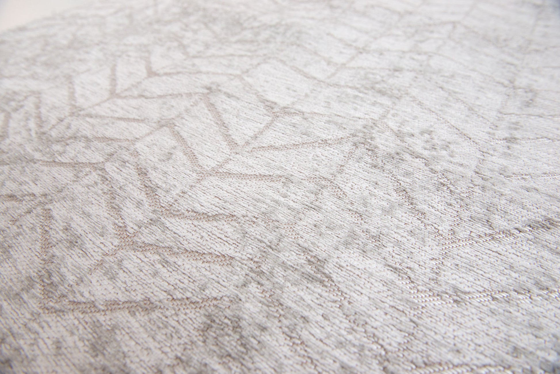10' Gray And White Chevron Runner Rug-7