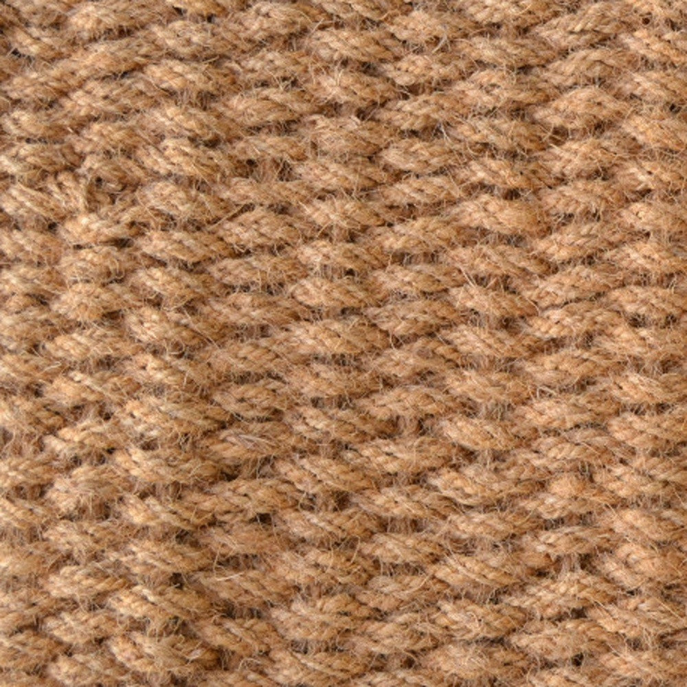 18" X 30" Brown Coir Weave Outdoor Door Mat-5