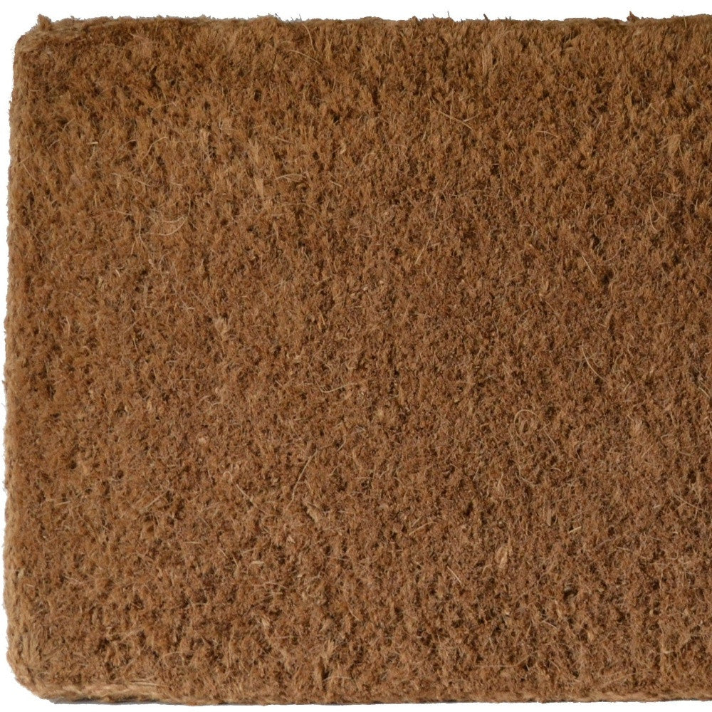 18" X 30" Brown Coir Outdoor Door Mat-2