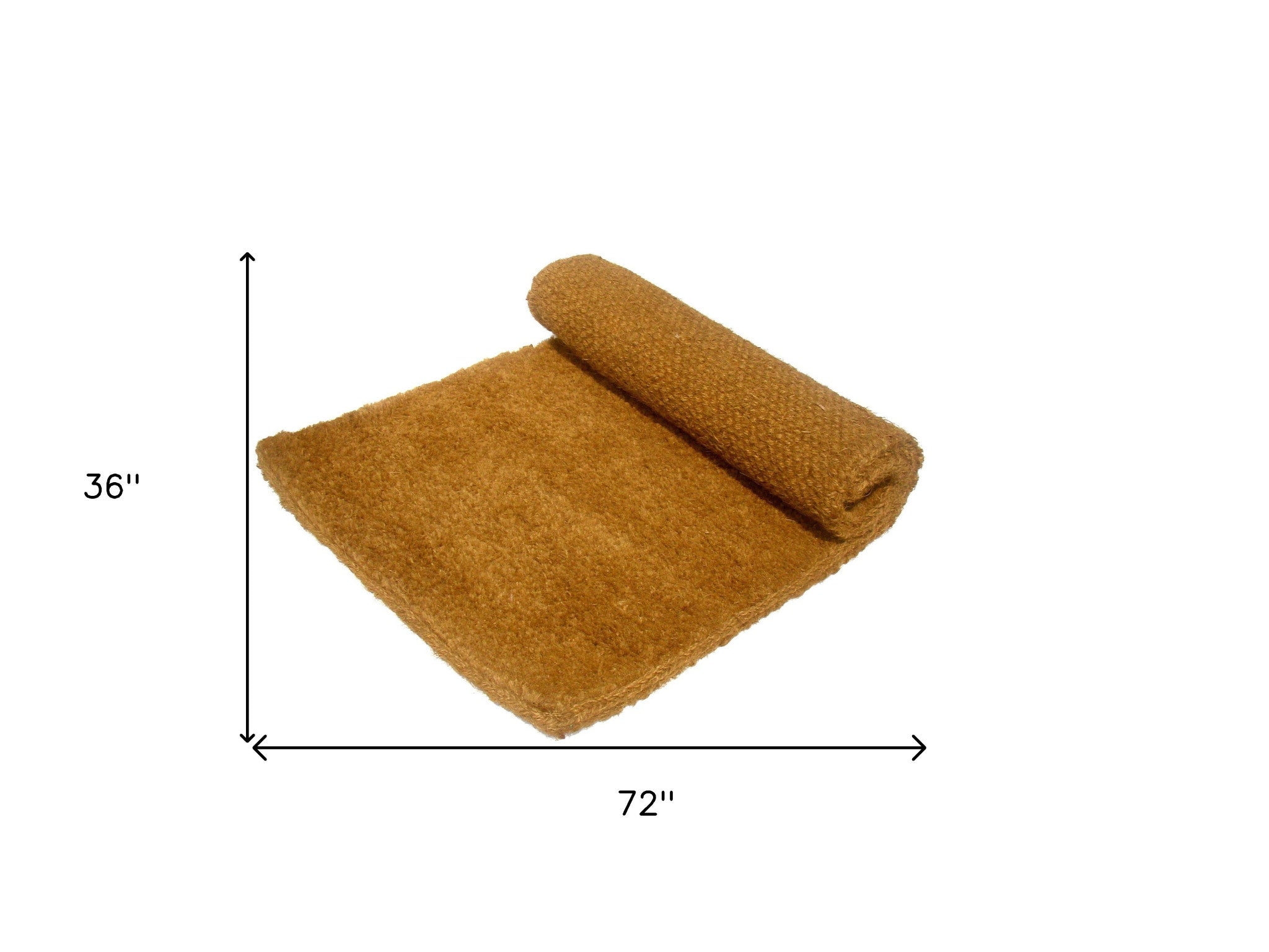 36" X 72" Brown Coir Outdoor Door Mat-4
