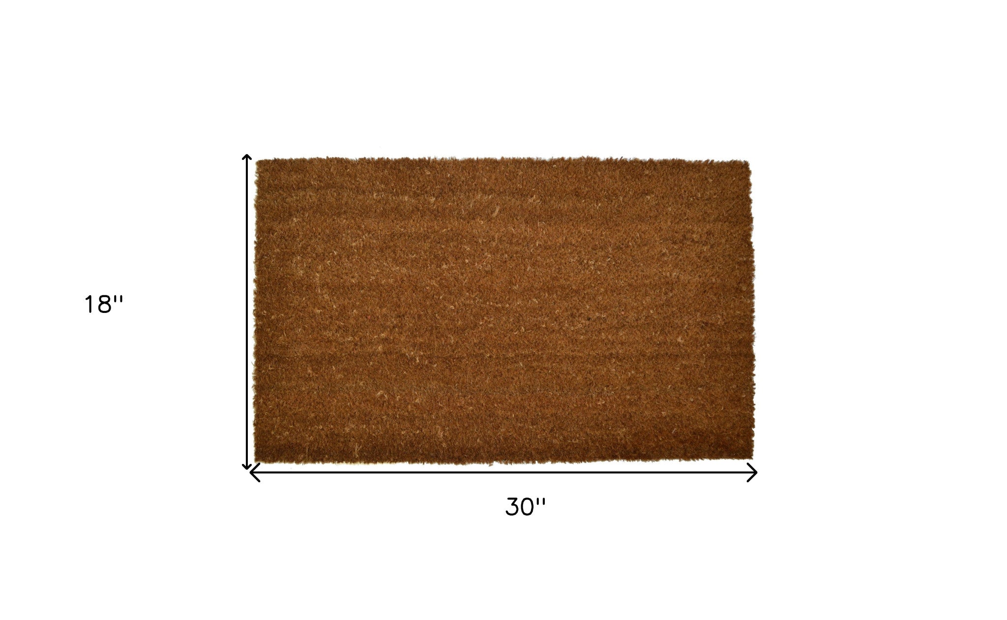 18" X 30" Brown Coir Outdoor Door Mat-4