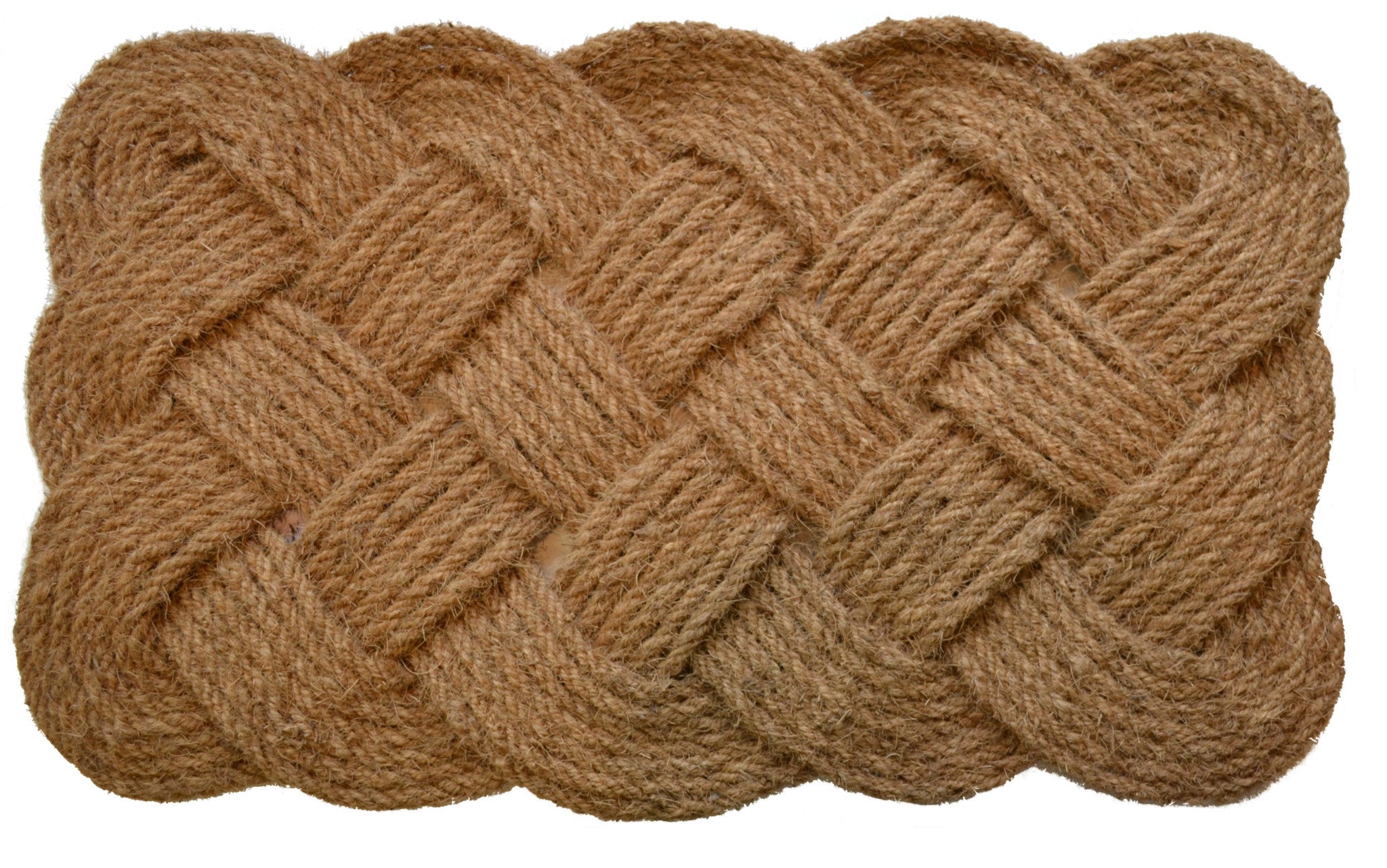 30" X 48" Brown Coir Weave Outdoor Door Mat-1
