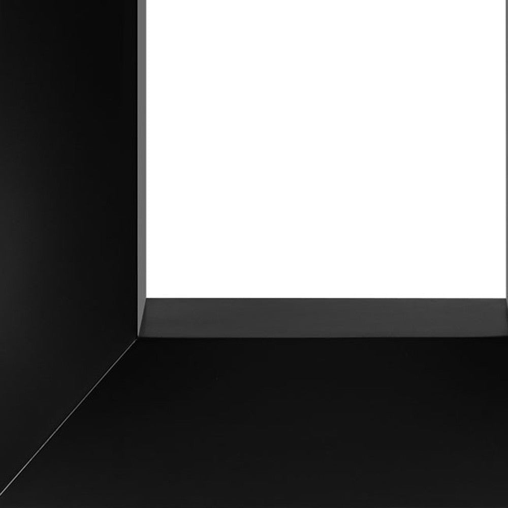 70" White and Black Faux Marble and Wood Pedestal Base Dining Table-Dining Tables-DECOROLALA