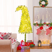 5/6/7 FT Whimsical Christmas Tree with Bendable Top and 216/290/366 Branch-6 FT-Christmas Trees-DECOROLALA