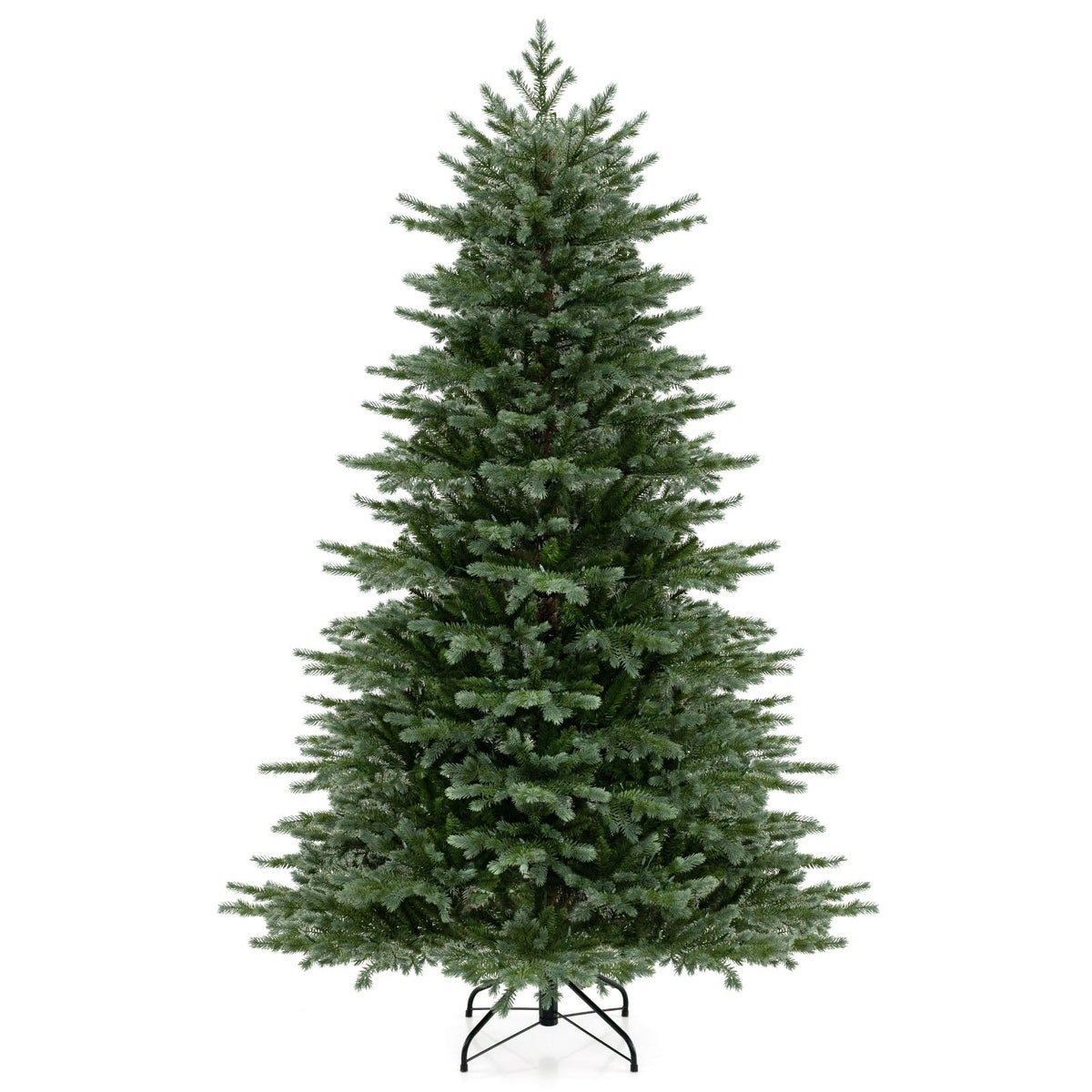 5/6/7 Feet Artificial Christmas Tree with 1426/2116/3156 Lush PVC and 200/300/400 Warm White LED Lights-L-Christmas Trees-DECOROLALA