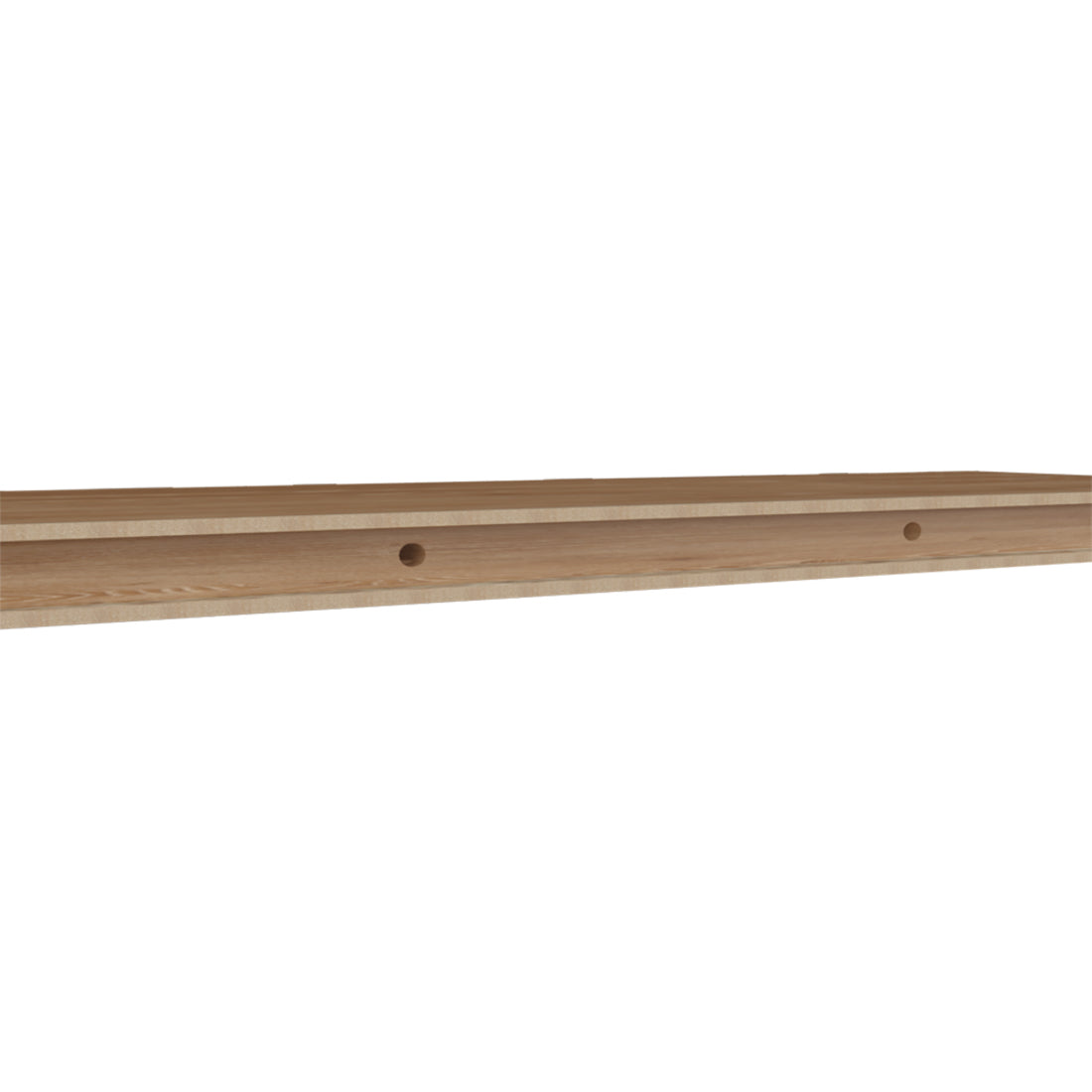 Set Of Two Wood Wall Mounted Floating Shelf-Wall Mounted Shelves-DECOROLALA