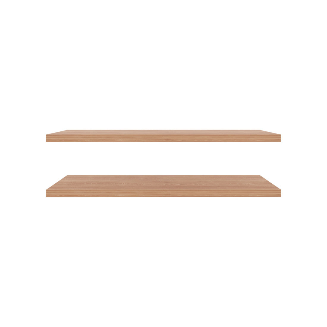 Set Of Two Wood Wall Mounted Floating Shelf-Wall Mounted Shelves-DECOROLALA