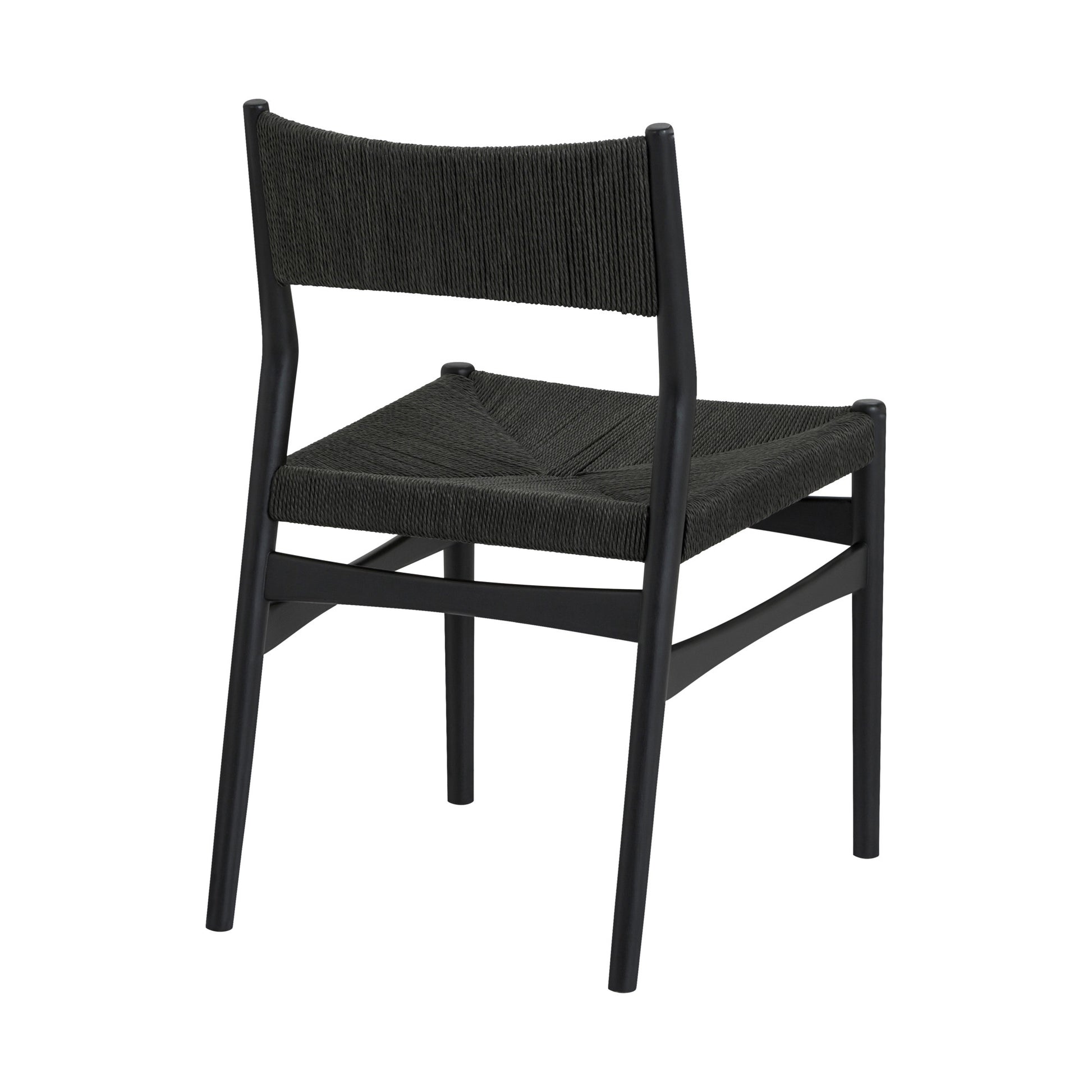 Five Piece Brown and Black Oval Dining Set with Four Chairs-Dining Sets-DECOROLALA