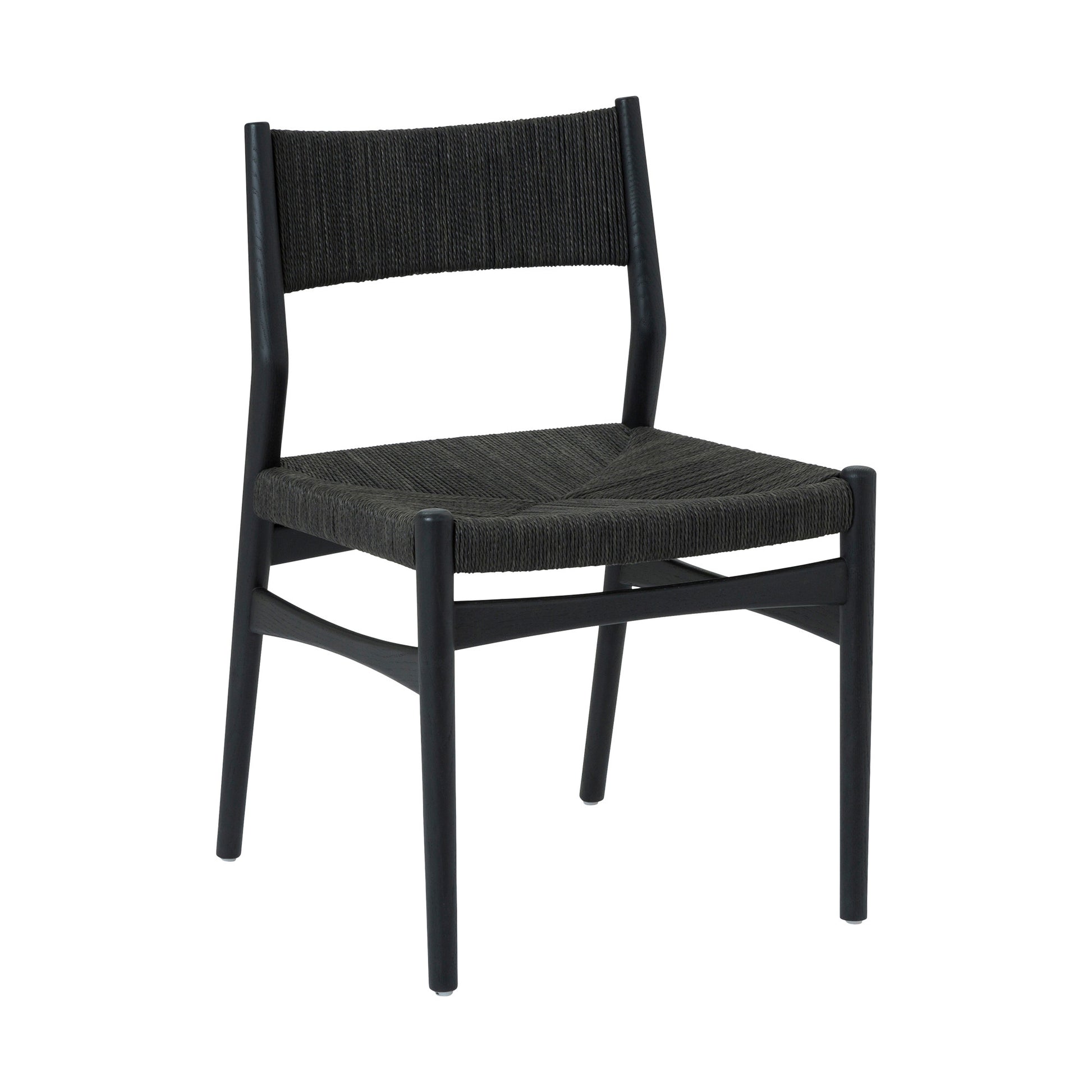 Seven Piece Brown and Black Oval Dining Set with Six Chairs-Dining Sets-DECOROLALA