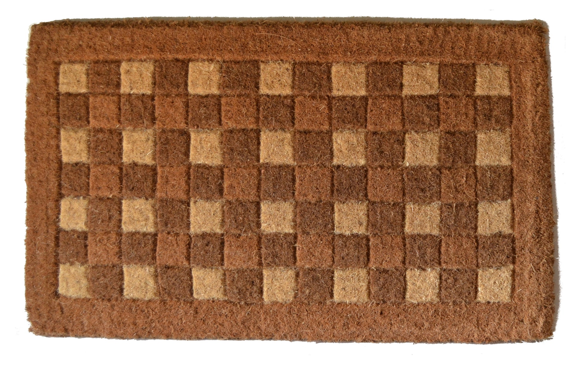 18" X 30" Brown Coir Outdoor Door Mat-0