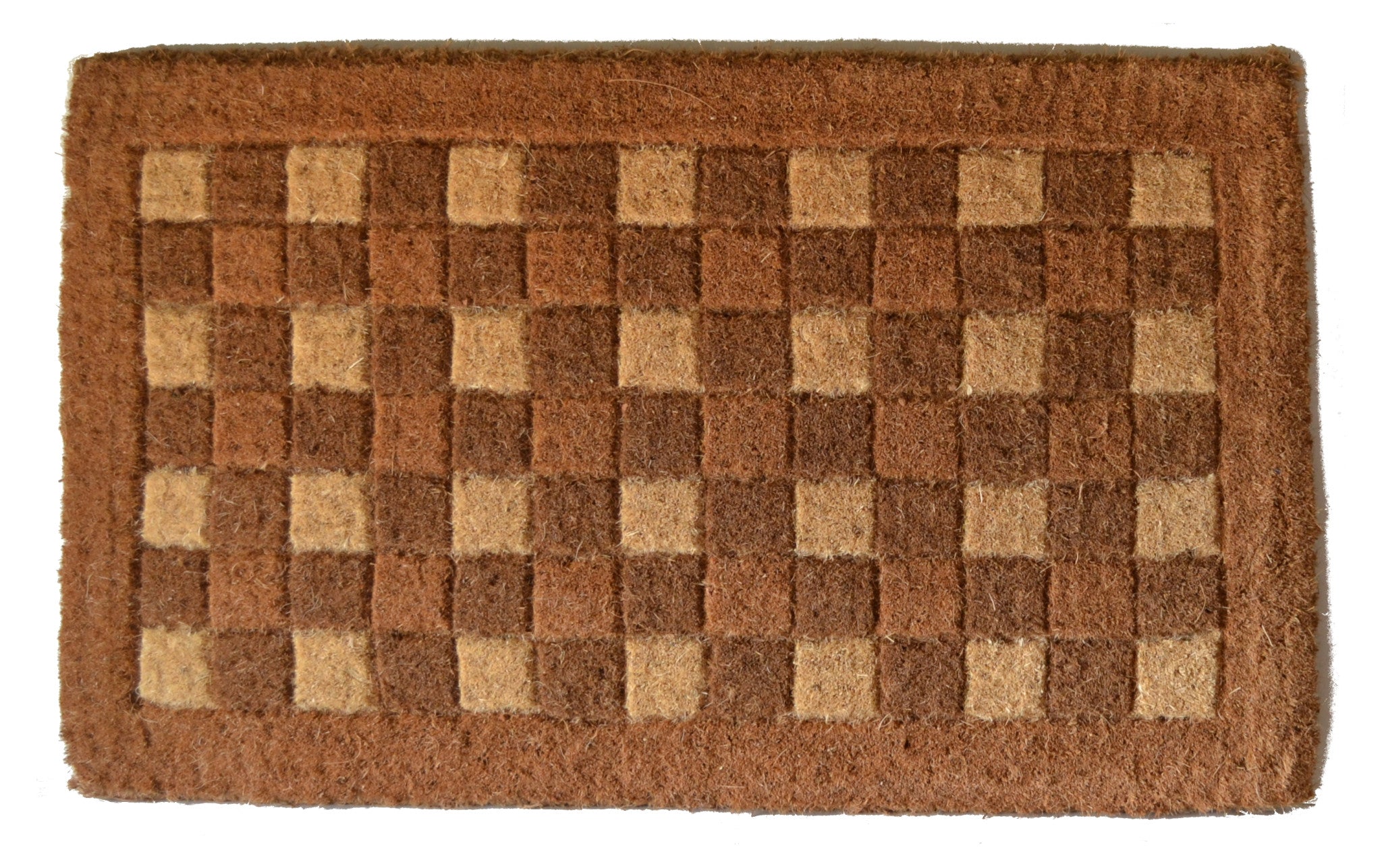18" X 30" Brown Coir Outdoor Door Mat-0