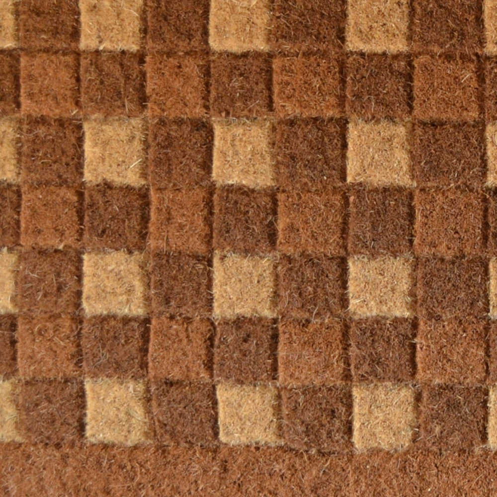 18" X 30" Brown Coir Outdoor Door Mat-6