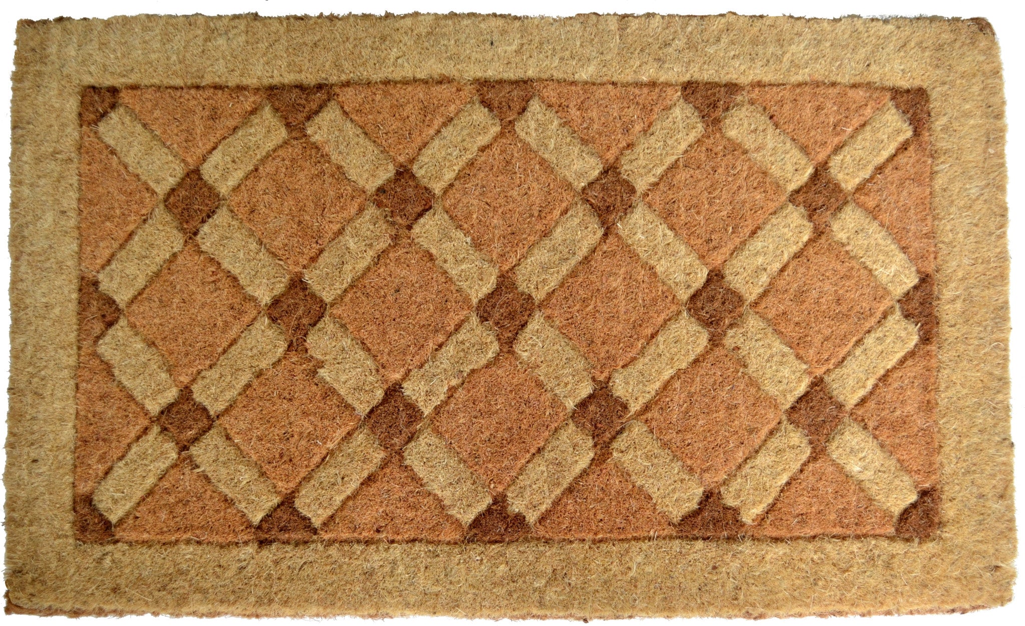 18" X 30" Brown Coir Outdoor Door Mat-1