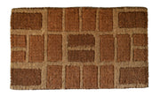 18" X 30" Brown Coir Outdoor Door Mat-0