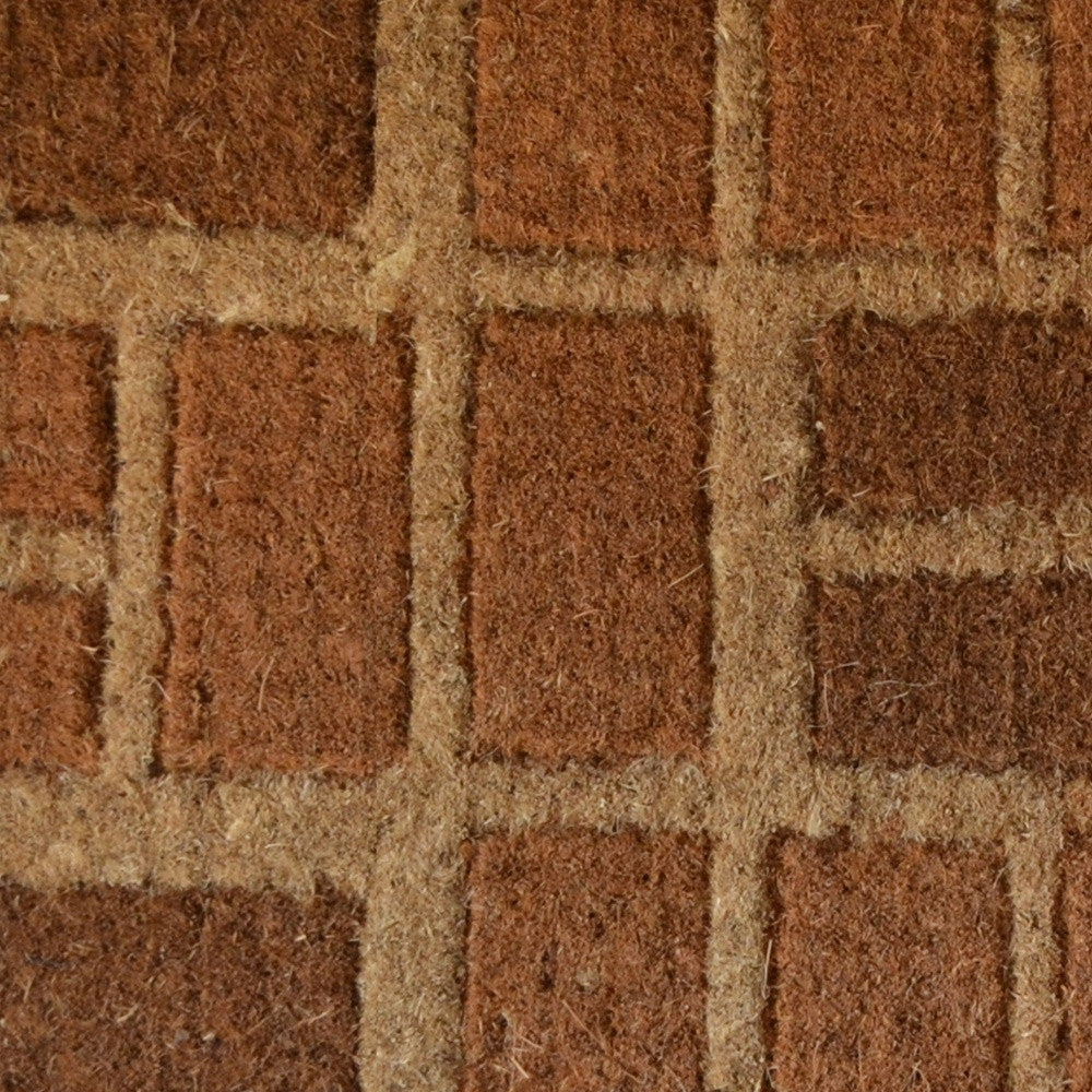 18" X 30" Brown Coir Outdoor Door Mat-6