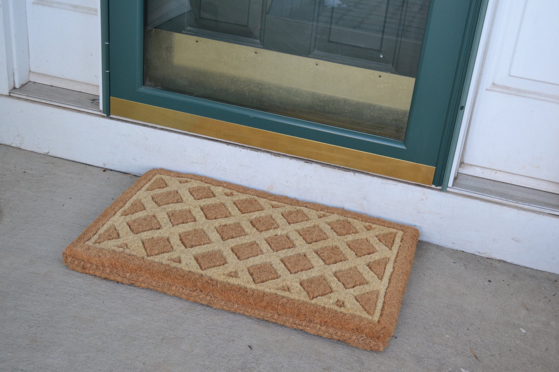 18" X 30" Brown Coir Outdoor Door Mat-4