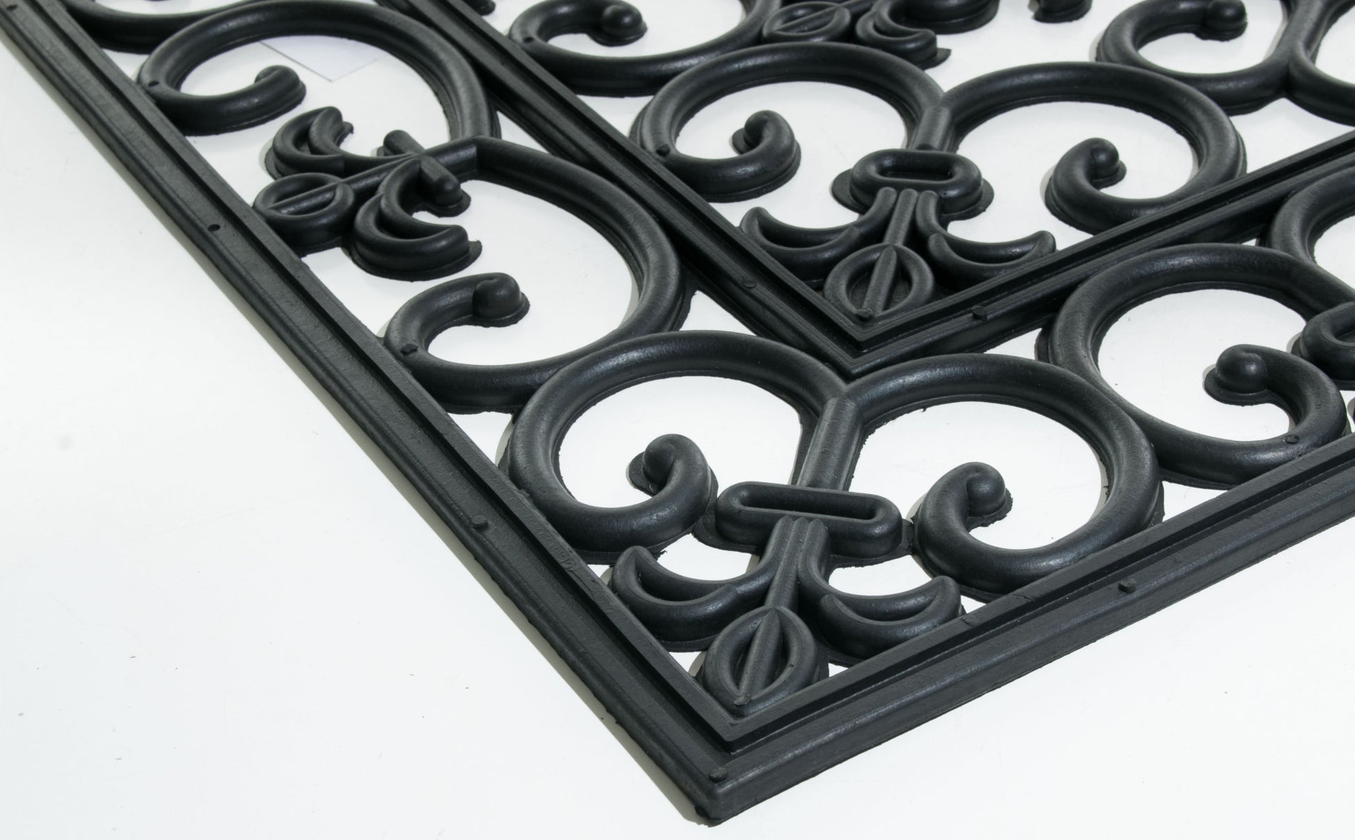 24" X 36" Black Rubber Outdoor Door Mat-6