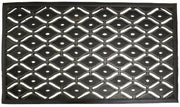 22" X 36" Black Rubber Outdoor Door Mat-0