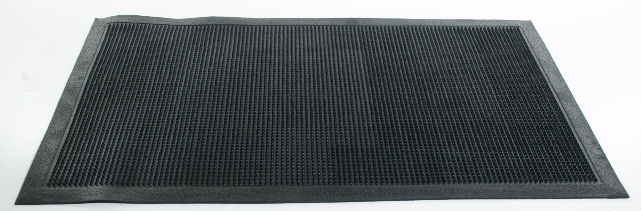 18" X 30" Black Rubber Outdoor Door Mat-4