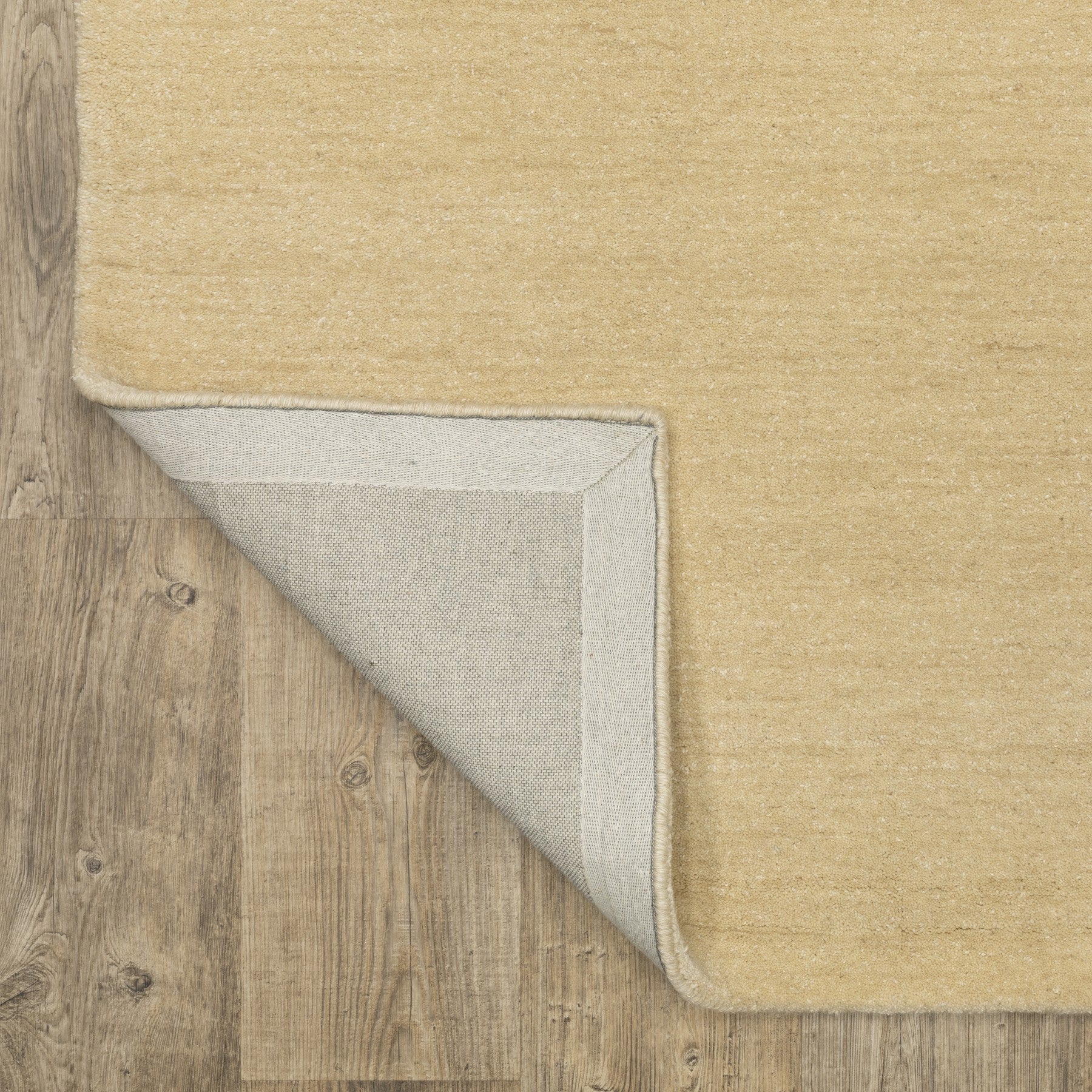 8' Beige Wool Hand Tufted Runner Rug-6