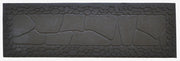 10" X 33" Black Rubber Outdoor Door Mat-0
