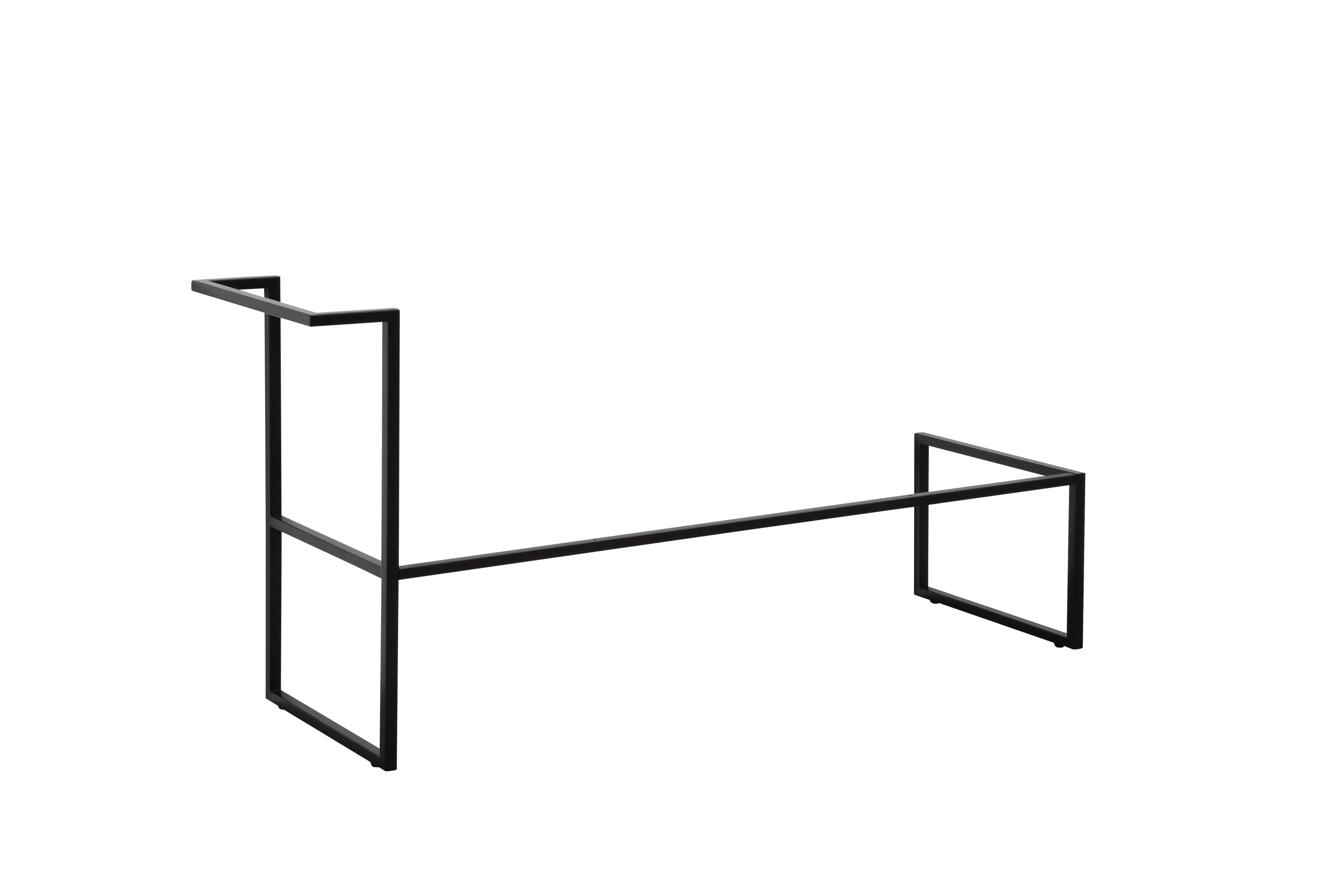 59" Matte Black Stainless Steel Frame for Wall Mounted Vanities - 1034*449*790-Faucet-DECOROLALA