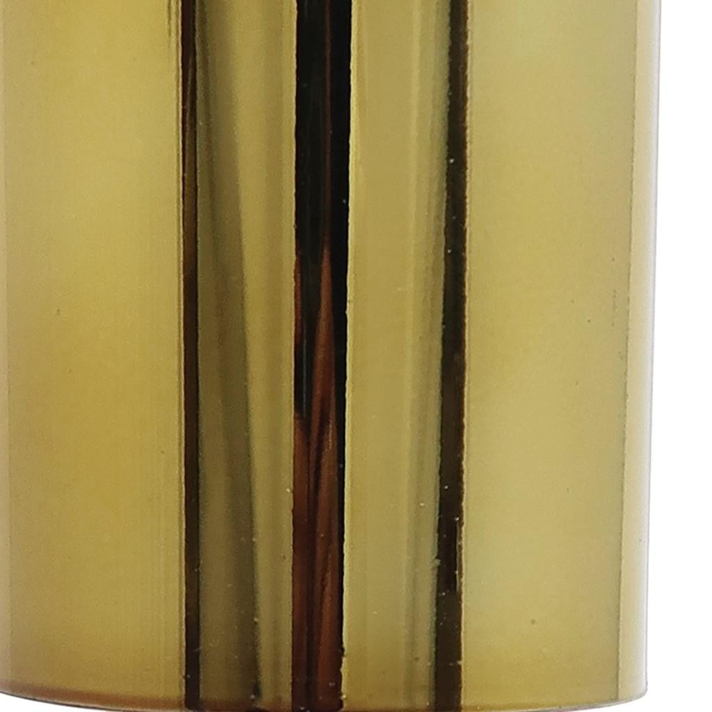 Set of Two Amber Gold And Pink Faceted Crystal Tabletop Taper Candlesticks-Candle Holders-DECOROLALA
