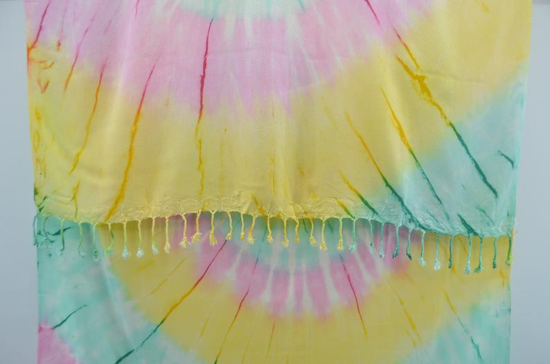 TIE DYE TURKISH TOWEL-Turkish Towel-DECOROLALA