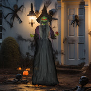 5.9' Animatronic Halloween Witch - Sound & Motion Activated-Home Furnishings > Holiday & Seasonal > Halloween Decorations-DECOROLALA