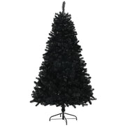 5ft Artificial Christmas Tree - Black Hinged 700 Tips-Home Furnishings > Holiday & Seasonal > Christmas Trees > Artificial Christmas Trees-DECOROLALA