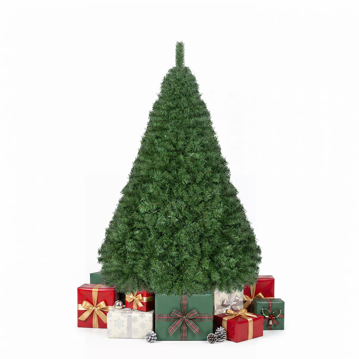 5ft Automatic Christmas Tree with 519 Full PVC Branch Tips-Christmas Trees-DECOROLALA