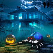 5ft Halloween Giant Spider LED Inflatable Decoration-Home Furnishings > Holiday & Seasonal > Halloween Decorations-DECOROLALA