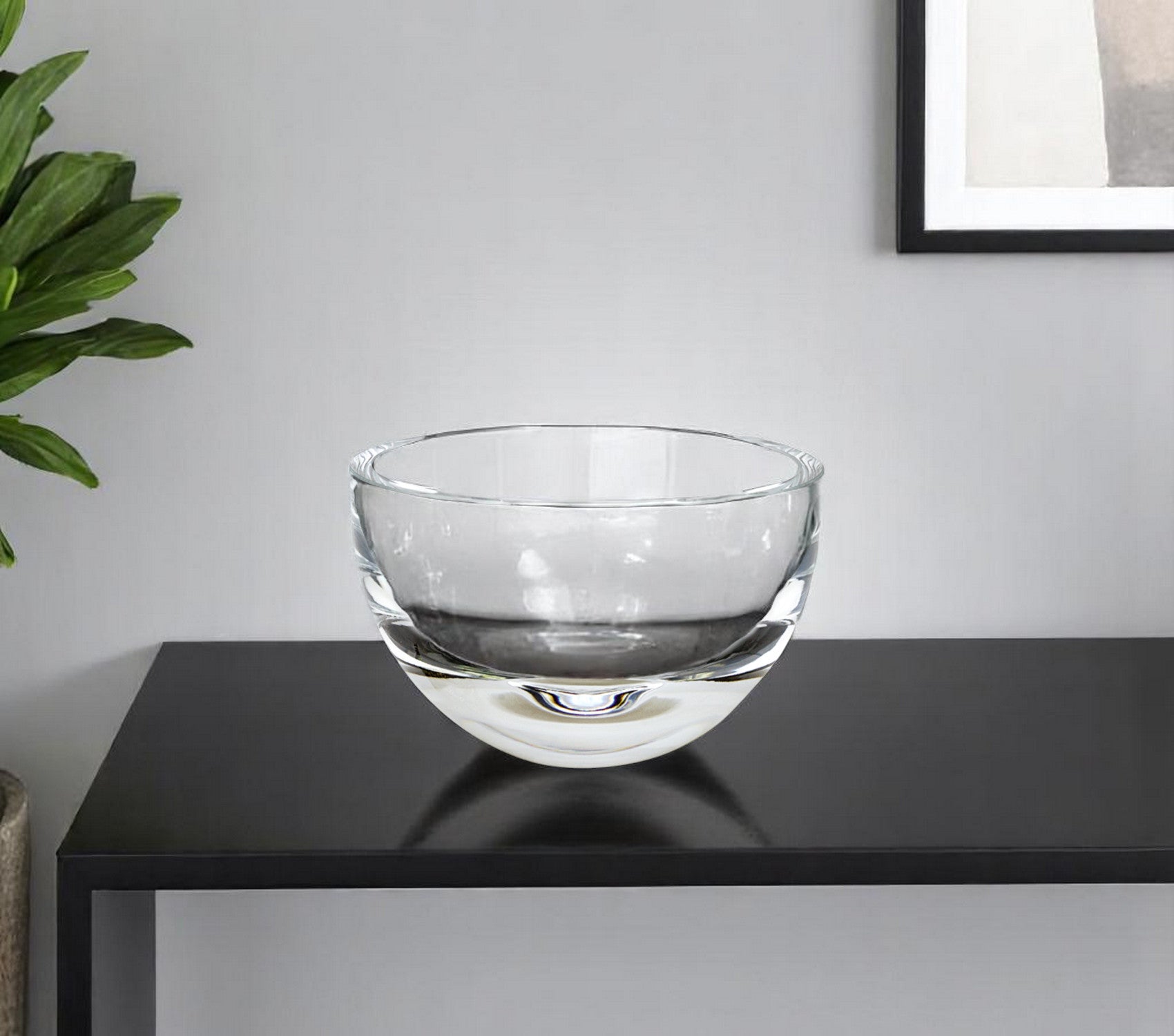 6" Clear Crystal Candy or Nut Bowl-Serving Bowls-DECOROLALA