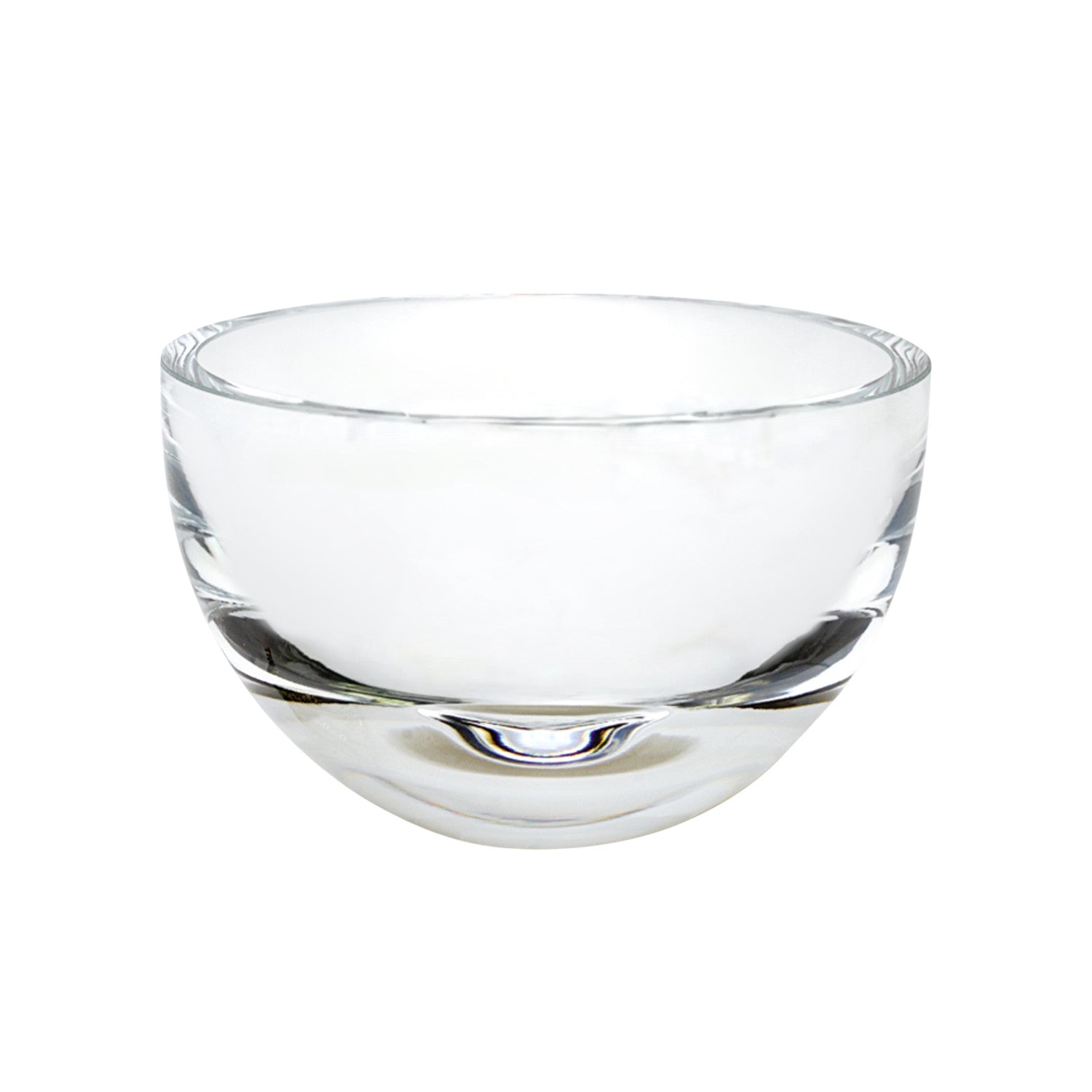 6" Clear Crystal Candy or Nut Bowl-Serving Bowls-DECOROLALA