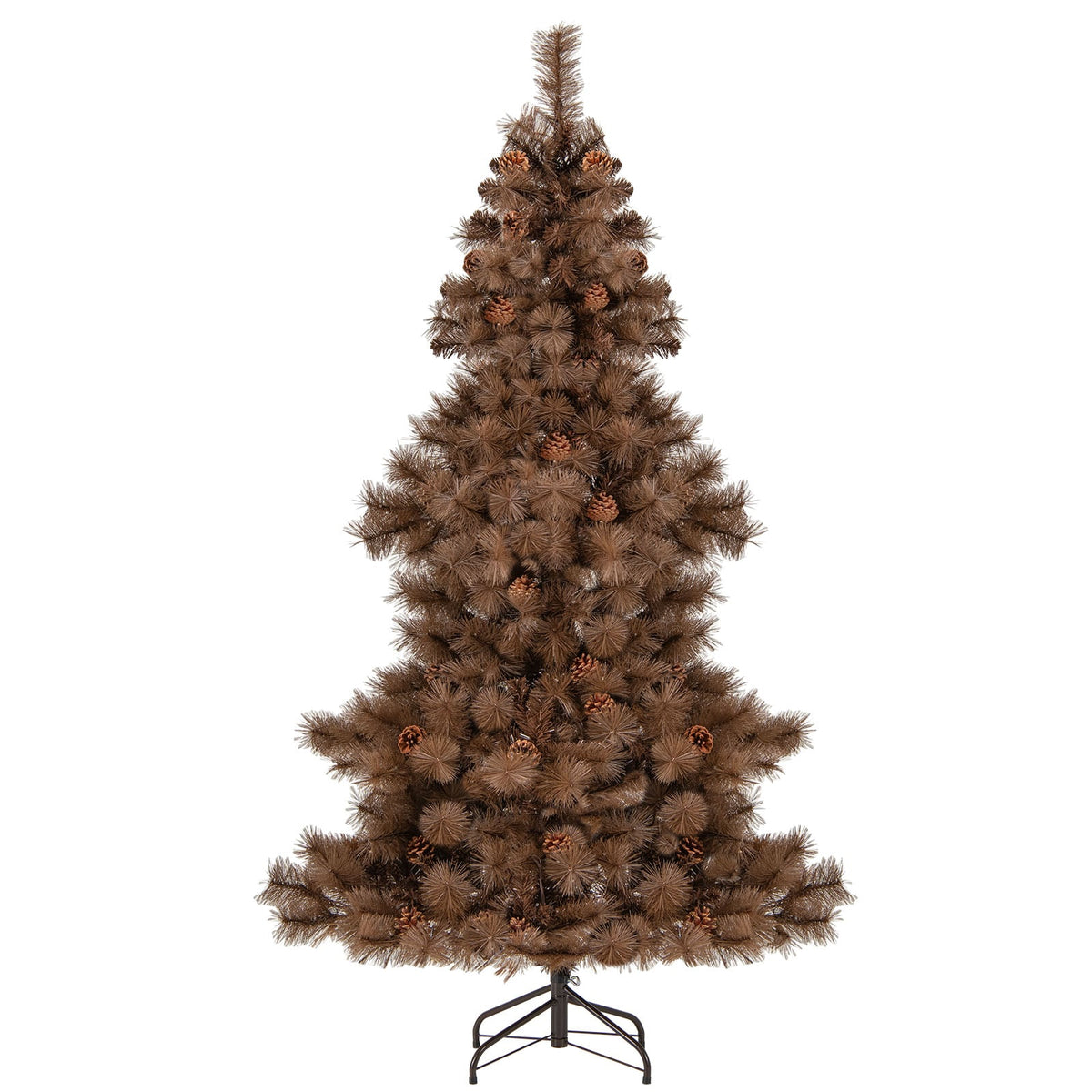 6 Feet Artificial Christmas Tree with 493 Branch Tips for Home Office Carnival-Christmas Trees-DECOROLALA