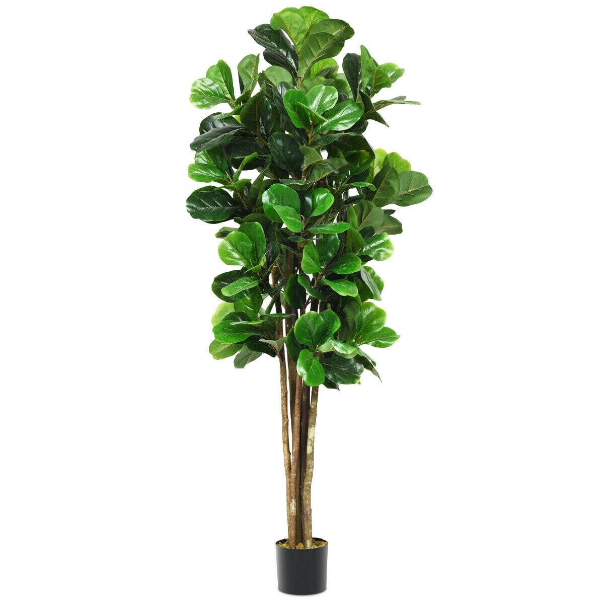 6-Feet Artificial Indoor-Outdoor Home Decorative Planter-Artificial Plants-DECOROLALA