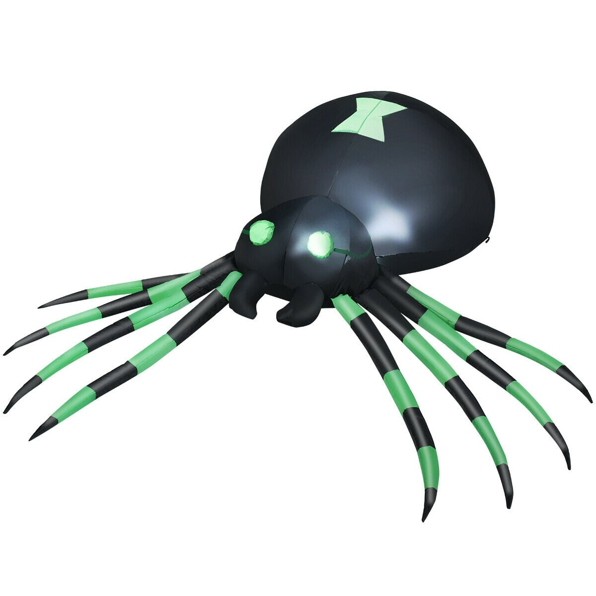 6 Feet Halloween Inflatable Blow-Up Spider-Halloween-DECOROLALA