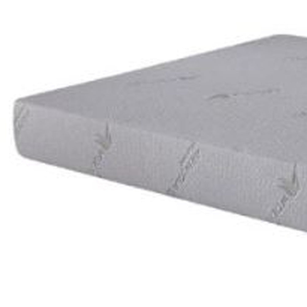 6" White Twin Aloe Vera Infused Memory Foam Mattress-Foam Mattresses-DECOROLALA