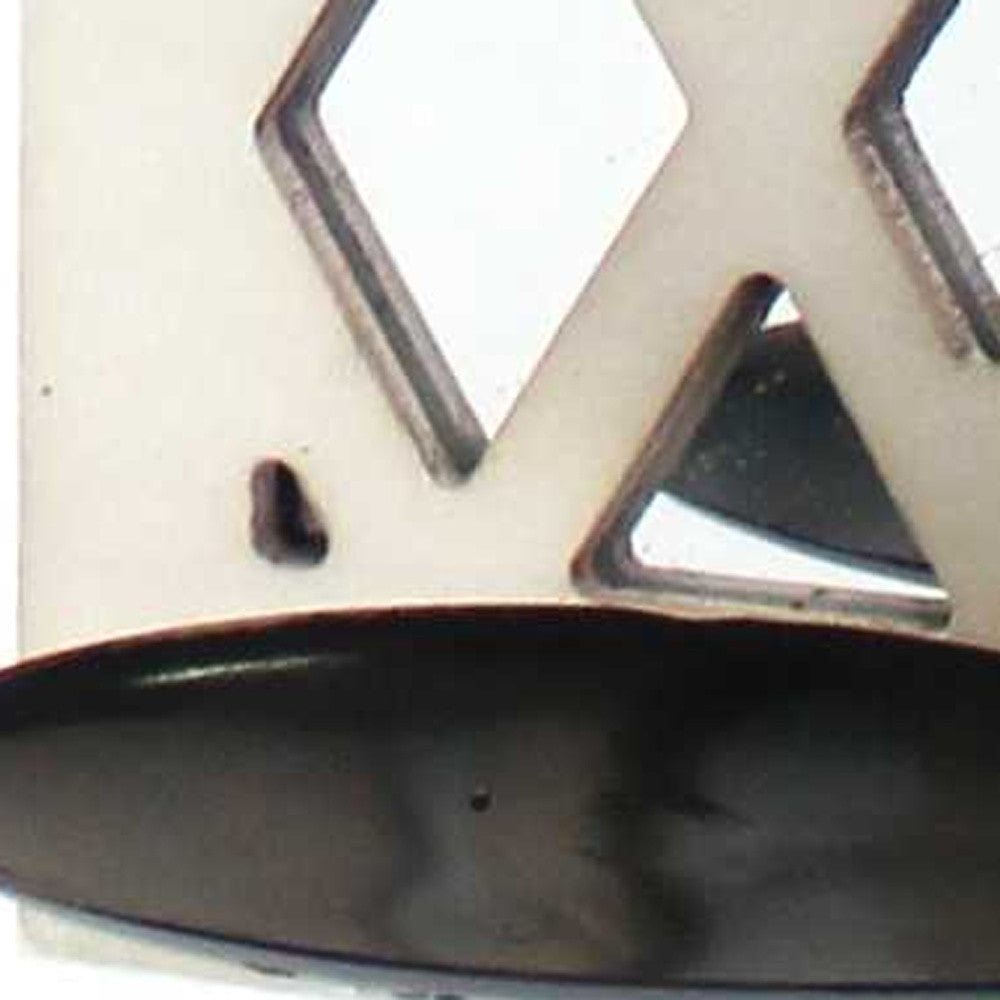 6" White Wood Wall Sconce Candle Holder-Candle Holders-DECOROLALA